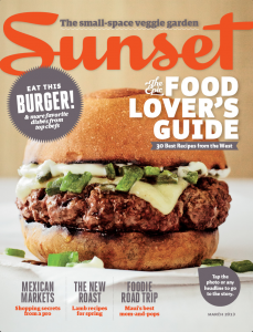 Sunset Magazine Cover