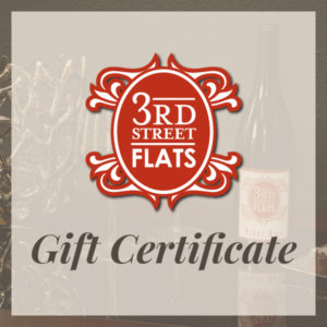 Buy a 3rd Street Flats Gift Certificate