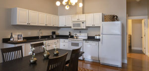 Flat 7 Dining Area and Kitchen • 3rd Street Flats