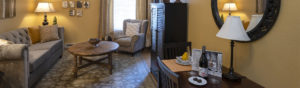 Living Area in Flat #1 at Third Street Flats