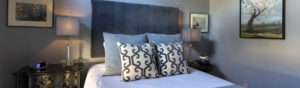 Bedroom in Flat #1 at Third Street Flats