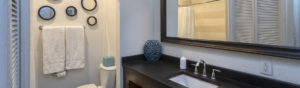 Bathroom in Flat #10 at Third Street Flats