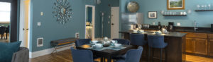 Dining Area in Flat #10 at Third Street Flats