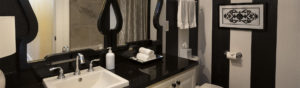 Bathroom in Flat #5 at Third Street Flats