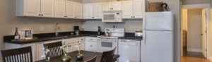 Kitchen in Flat #7 at Third Street Flats
