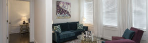 Living Area in Flat #9 at Third Street Flats
