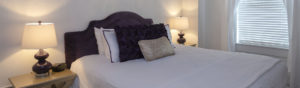 Bedroom in Flat #9 at Third Street Flats