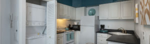 Kitchen in Flat #9 at Third Street Flats