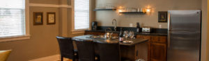 Dining Area in Flat #11 at Third Street Flats