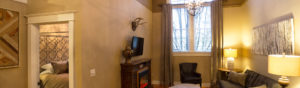 Living Area in Flat #6 at Third Street Flats