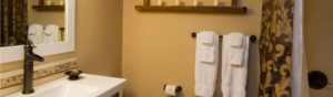 Bathroom in Flat #6 at Third Street Flats