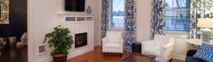 Living Area in Flat #8 at Third Street Flats